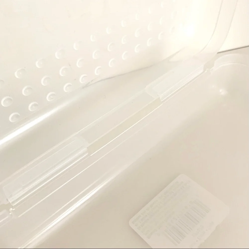 Vintage clear spacemaker stationary pencil case